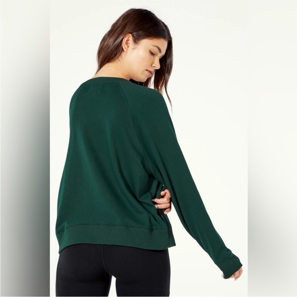 Wildfox Retro Green Can’t Beat the Feeling Coca Cola Graphic Print Coke Sweater - Picture 3 of 5